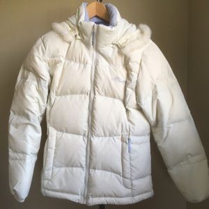 Warm White Winter Down Coat